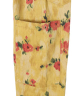 Print Denim Baggy Cargo Jeans-GANNI-Forget-me-nots Online Store