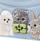 Ganni Bou Card Holder Animals-GANNI-Forget-me-nots Online Store