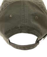 Washed Cotton Canvas Cap Emb