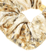Printed Velour Jersey Scrunchie-GANNI-Forget-me-nots Online Store