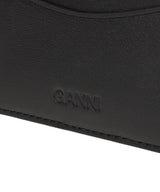 Ganni Bou Card Holder Blue Dog-GANNI-Forget-me-nots Online Store