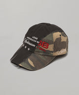 Camouflage Split Paneled Cap-Andersson Bell-Forget-me-nots Online Store