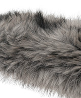 Belted Fur Short Muffler