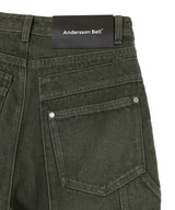 Unisex Raptor Layered Wide-Leg Jeans-Andersson Bell-Forget-me-nots Online Store
