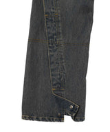 Unisex Twisted Zipper Pocket Jeans-Andersson Bell-Forget-me-nots Online Store