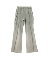 Unisex Layered Wide-Leg Sweatpants-Andersson Bell-Forget-me-nots Online Store