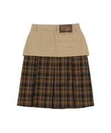 Double Layered Pleats Skirt-Andersson Bell-Forget-me-nots Online Store