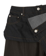 Rigid Turn-Over Asymmetric Skirt-Andersson Bell-Forget-me-nots Online Store