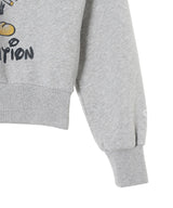 Destroyed Weedie Pie Raglan Sweat-Aries-Forget-me-nots Online Store