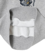 Destroyed Weedie Pie Raglan Sweat-Aries-Forget-me-nots Online Store