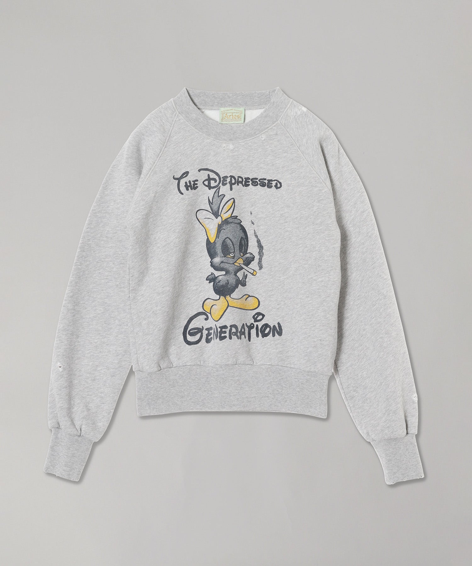 アリーズ(Aries)｜Destroyed Weedie Pie Raglan Sweat