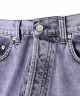 Acid Wash Batten Jean-Aries-Forget-me-nots Online Store