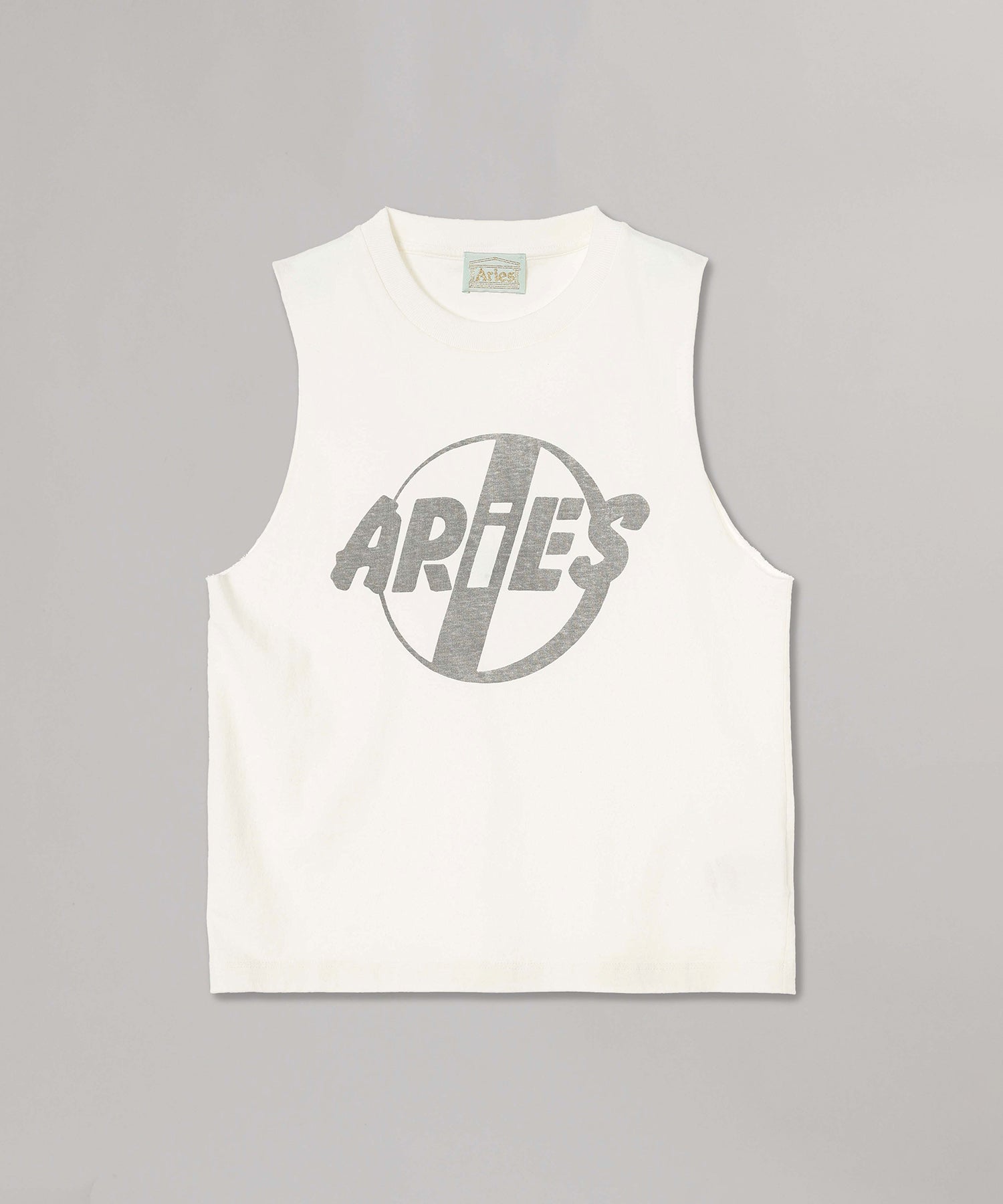トップス Aries Slashed Vest Aries Arise - Slashed Shoulder Temple Vest (Pebble) – MILK STORE