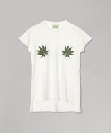 T.H.C.T.I.T.S Cap Sleeve Tee-Aries-Forget-me-nots Online Store