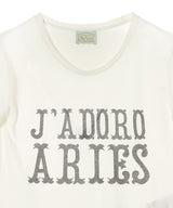 Jadoro Western Cap Sleeve Tee-Aries-Forget-me-nots Online Store