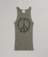 Barbed Peace Lightweight Vest-Aries-Forget-me-nots Online Store