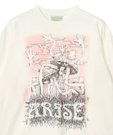 Faded Shroom Awakening Ls Tee-Aries-Forget-me-nots Online Store