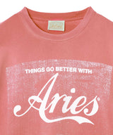 Sunbleached Cola Ss Tee-Aries-Forget-me-nots Online Store