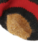 Brushed Stripe Beanie-Aries-Forget-me-nots Online Store