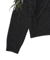 Argyle Fisherman Polo Sweater-Andersson Bell-Forget-me-nots Online Store