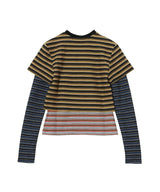 Multi Stripe Ls T-Shirts-Andersson Bell-Forget-me-nots Online Store