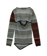 Nora Multi Stripe Bolero Top-Andersson Bell-Forget-me-nots Online Store