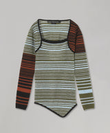 Nora Multi Stripe Bolero Top-Andersson Bell-Forget-me-nots Online Store