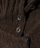 Flow Jaquard Short Cardigan-Andersson Bell-Forget-me-nots Online Store