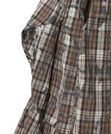 Check Layered Shirt-Andersson Bell-Forget-me-nots Online Store