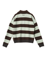 Bold Stripe Collar Sweater-Andersson Bell-Forget-me-nots Online Store