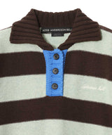 Bold Stripe Collar Sweater-Andersson Bell-Forget-me-nots Online Store