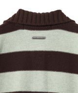 Bold Stripe Collar Sweater-Andersson Bell-Forget-me-nots Online Store