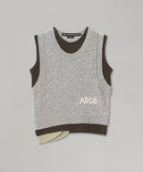 Tres Layered Sleeveless Top-Andersson Bell-Forget-me-nots Online Store