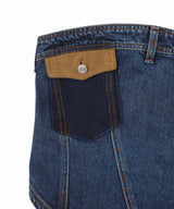 Denim Twist Bustier-Andersson Bell-Forget-me-nots Online Store