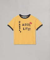 (Essential) Adsb Flocking Baby Ringer T-Shirt-Andersson Bell-Forget-me-nots Online Store