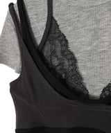 Upside-Down Layered T-Shirt-Andersson Bell-Forget-me-nots Online Store