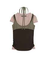 Upside-Down Layered T-Shirt-Andersson Bell-Forget-me-nots Online Store