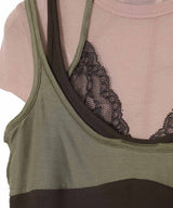 Upside-Down Layered T-Shirt-Andersson Bell-Forget-me-nots Online Store