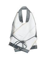 Upside-Down Printed Denim Halter Top-Andersson Bell-Forget-me-nots Online Store