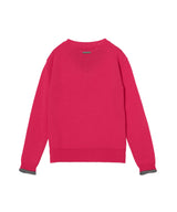 Unisex Layered V-Neck Sweater-Andersson Bell-Forget-me-nots Online Store