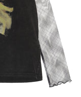 Layered Frame 001 Printed T-Shirt-Andersson Bell-Forget-me-nots Online Store