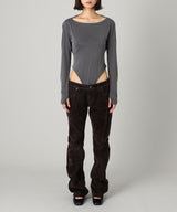 Flock Denim Trousers-KNWLS-Forget-me-nots Online Store