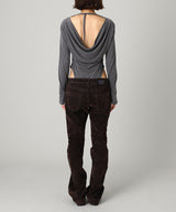 Flock Denim Trousers-KNWLS-Forget-me-nots Online Store