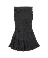 Gathered Soft Jersey Skirt-KNWLS-Forget-me-nots Online Store