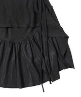 Gathered Soft Jersey Skirt-KNWLS-Forget-me-nots Online Store