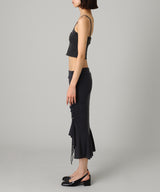 Gathered Soft Jersey Skirt-KNWLS-Forget-me-nots Online Store