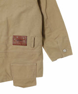 Carpenter Shorts Inserted Coat-Andersson Bell-Forget-me-nots Online Store