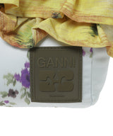 Mini Shopper Ruffle Print-GANNI-Forget-me-nots Online Store