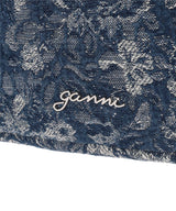 Pouch Tapestry Denim-GANNI-Forget-me-nots Online Store