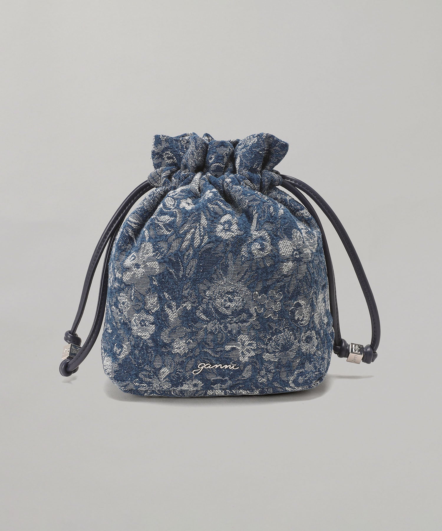 Pouch Tapestry Denim｜ガニー(GANNI)｜Forget-me-nots Online Store